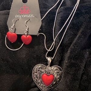 Heart shape jewlery set